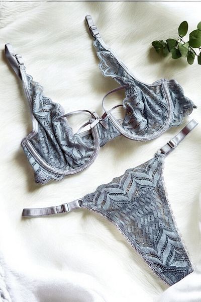 BLİSS WEAR FASHION Σετ εσώρουχα σουτιέν με γυναικεία σχέδια