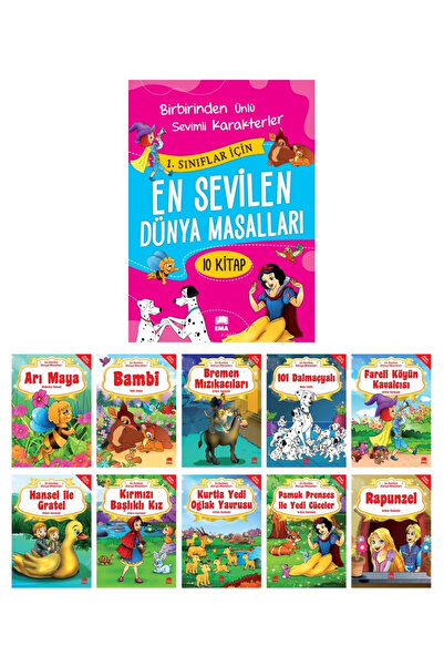 Ema Çocuk En Sevilen Dünya Masalları (10 Kitap Takım Büyük Boy)