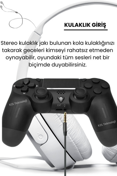 Maybax Kablosuz Bilgisayar Oyun Kolu Wireless Joystick PC Laptop Tablet Mobile Playstation4 Uyumlu
