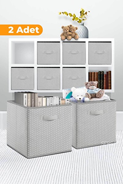 Serstil 2 Adet - Dolap Içi Çamaşır Oyuncak Düzenleyici Katlanır Saklama Kutus...