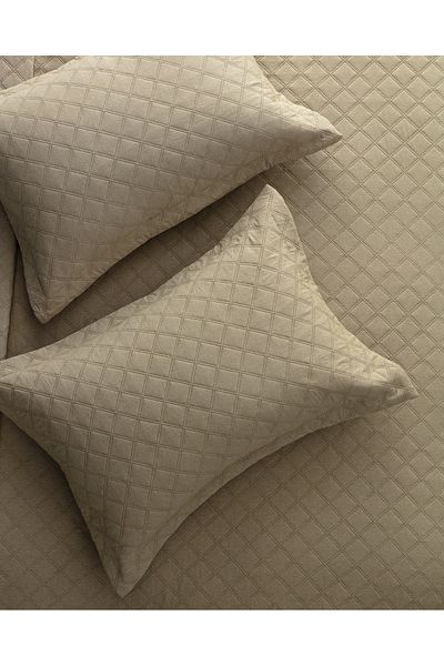 Madame Coco Relinda Khaki Double Bedspread