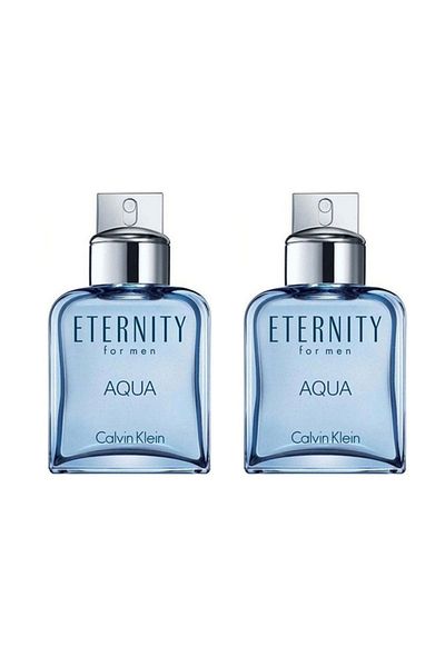 Calvin Klein Pack Of 2 Eternity Aqua EDT 400ml