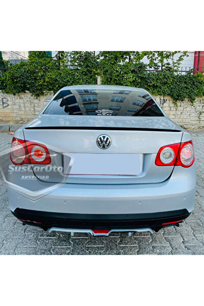 caralp Vw Jetta MK5 2005-2010 Bagaj Üstü Spoiler Çıtası Piano Black Parlak Siyah