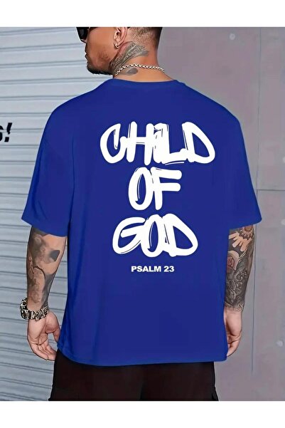 caddekombin تي شيرت ساكس برقبة دائرية من القطن الممشط مطبوع من Child Of Back