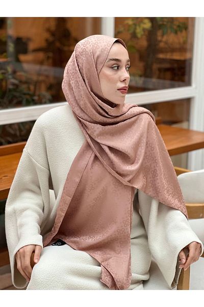Modakaşmir Silky Jacquard Series Bubble Pattern Shawl