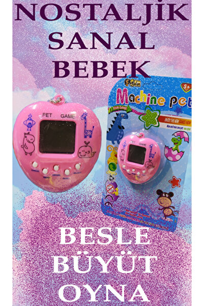 Ayver NOSTALJİK PİLLİ SANAL BEBEK KALPLİ MODEL 168 KARAKTER EĞİTİCİ GELİŞİM O...