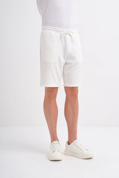 Cazador Regular Fit Knitted Textured Bermuda Shorts
