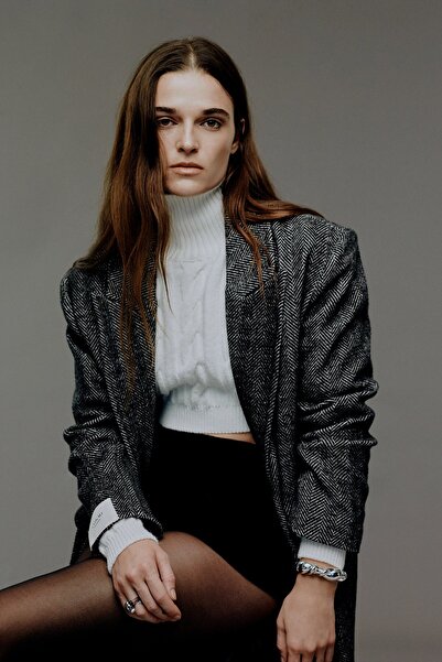 VATKALI Rolákový pletený svetr