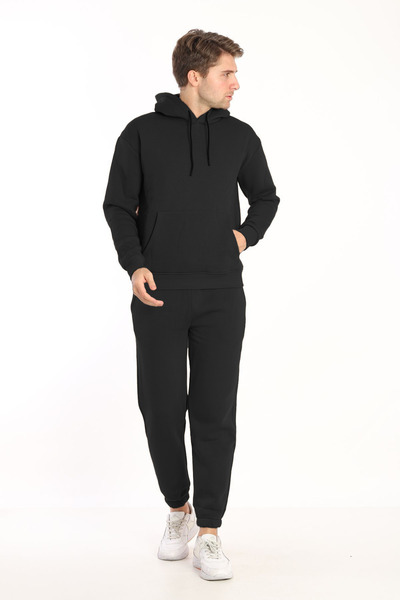 CMZ COLLECTİON Set de trening pentru bărbați, din bumbac, cu glugă și buzunar...