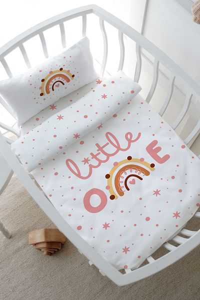 Tuğba Kuğu Park Bed Duvet Cover (80X120) - Iconic Series - Little One