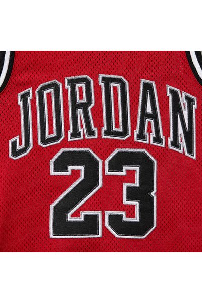 Nike Jordan Jumpman 23 Kids Red Basketball Jersey