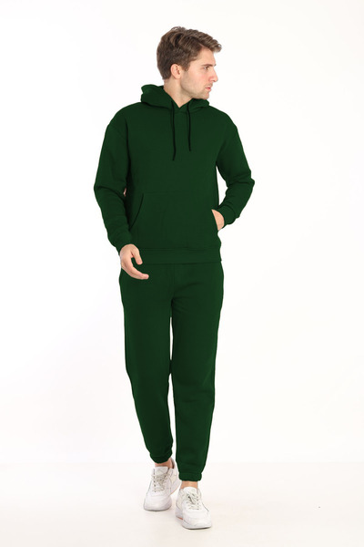 CMZ COLLECTİON Set de trening pentru bărbați, din bumbac, cu glugă și buzunar...