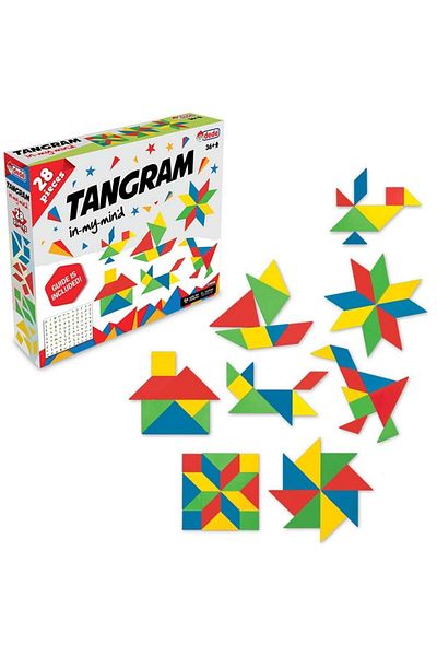 Dede Oyuncak Tangram 28 Pieces 03698