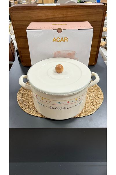 ACAR Made with Love Enamel Frying Stove - 24 cm
