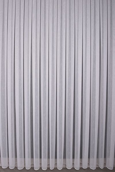 Setekshome 1X3 Tulle Curtain - Tight Pleat, 1St. Quality, Off White V5 Ds:14342