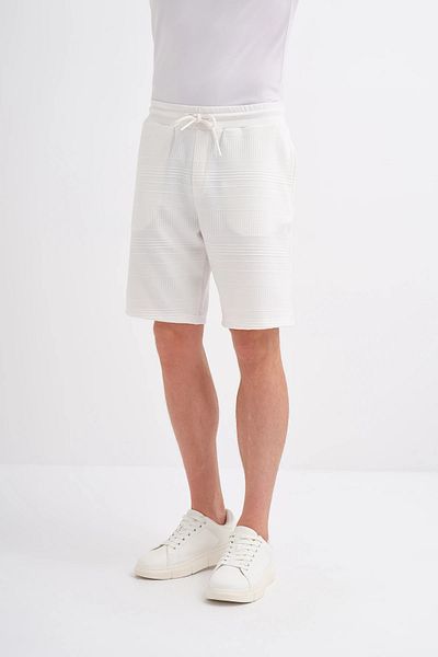 Cazador Regular Fit Knitted Textured Bermuda Shorts