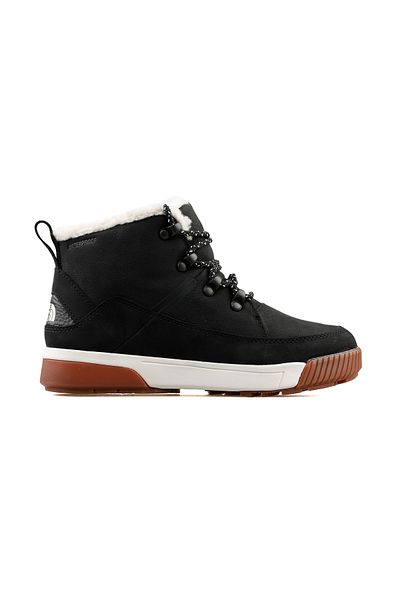 THE NORTH FACE W Sierra Mid Lace Wp - Γυναικείες μαύρες μπότες πεζοπορίας NF0A4T3XR0G1