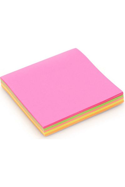 Limmy 5 Colors Square Posit Adhesive Note Paper - 76X76Mm