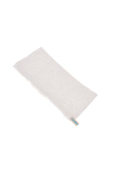 Kelebek Kese White Flexible Bath Loofah - 30X40, Suitable for All Skin Types
