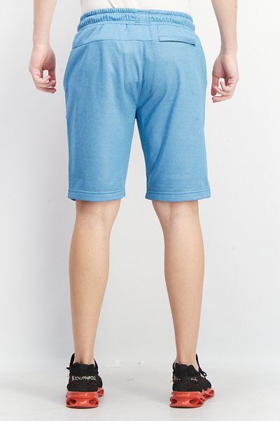 Bruno Magli Men Textured Drawstring Jogger Short, Turquoise