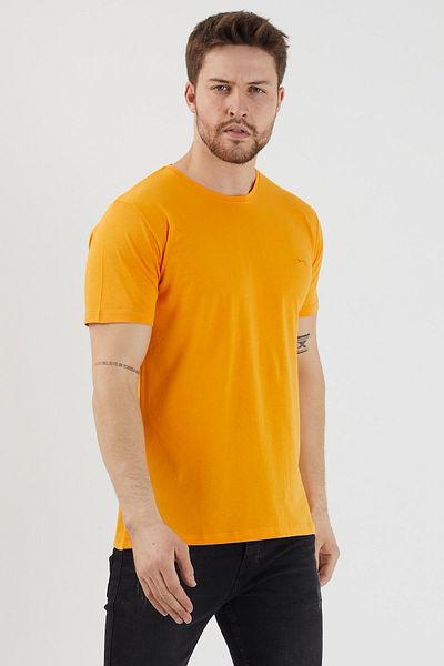 Slazenger Мъжка оранжева тениска Sander Ktn