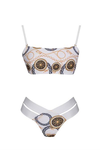 SAILOR moda Σετ μπικνί στράπλες Pareo Brazilian