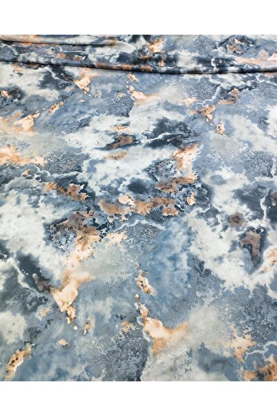 Kumaş Parça Мармуровий візерунок, тонкий джерсі (ширина 150 см, довжина 180 см)