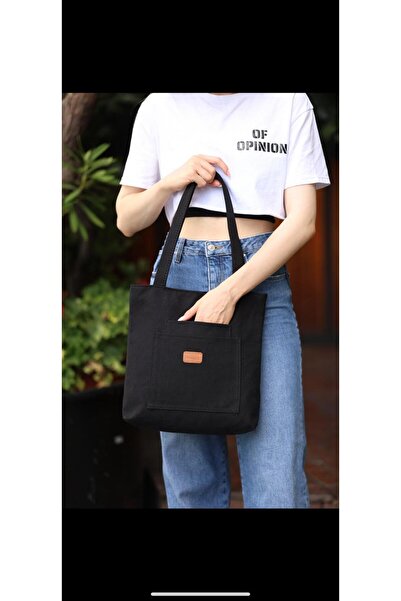 PASSTELL حقيبة كتف نسائية من القماش القماشي