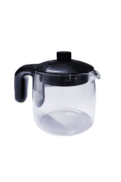 ÖZ BEYAZ EŞYA Al 790 Tea Machine Glass Teapot - Bowl (Black Handle)