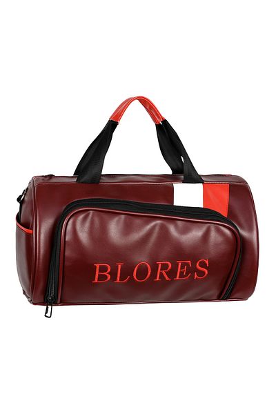 barberri SC-11-0006 - Geantă sport cu cilindru Elite Nova cu căptușeală completă de calitate 28L cu compartiment pentru telefon și portofel