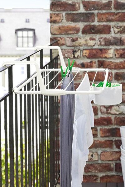 Binbirreyon Kalorifer Peteği yada Balkon Demirine Asılan Çamaşır Kurutmalık 7...