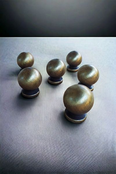 Dizaynhouse Antique 25 mm Marble Drawer and Cabinet Handle