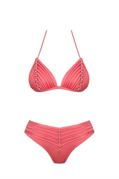 SAILOR moda Set bikini triunghi cu margele