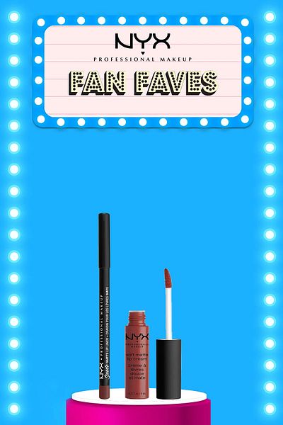 NYX Professional Makeup Suede Matte Lip Liner - Cold Brew 55& Soft Matte Lip Cream - Rome 32