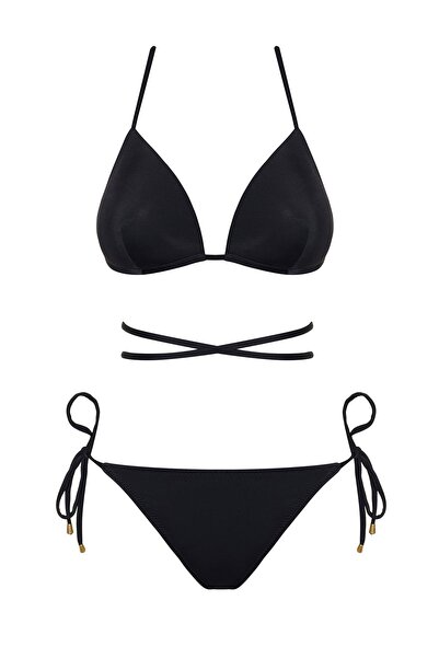 SAILOR moda Brezilya Kaplı Yarım Destekli Bikini Takım