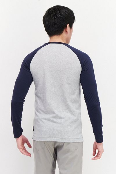 French Connection Men 2 Pcs Round Neck Long Sleeve Brand Logo T-shirt, White
