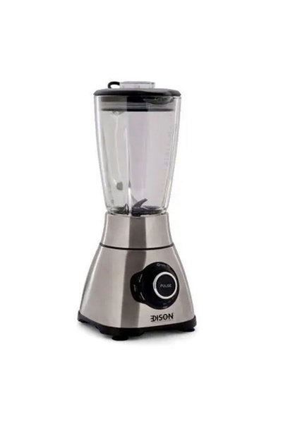 Edison electric blender, 1.8 litres, 1200 watts, 9 speeds, steel - silver