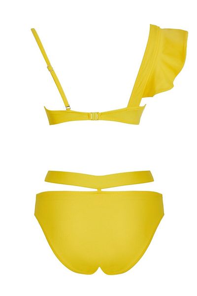 SAILOR moda Σετ μπικίνι Flounce με V λαιμόκοψη