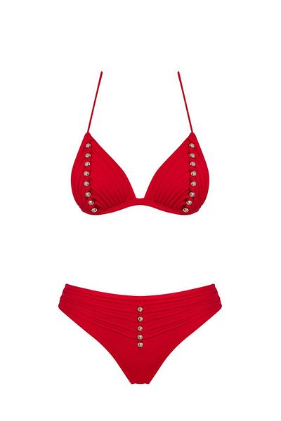 SAILOR moda Σετ μπικίνι με τρίγωνο χάντρες