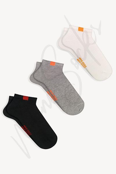 Mono Socks - Αθλητικά μποτάκια Κάλτσες με 3 λάστιχα