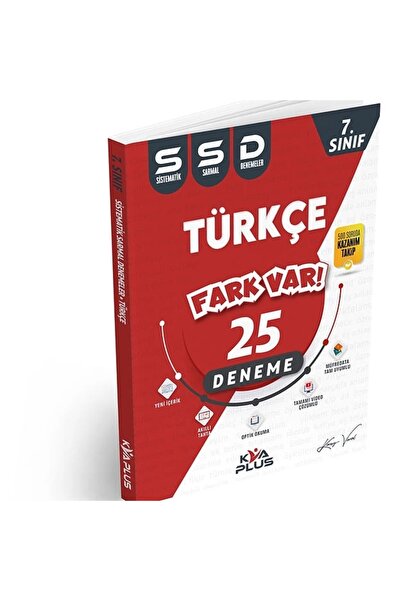 Koray Varol Yayınları KORAY VAROL YAYINLARI 7.SINIF TÜRKÇE 25'Lİ DENEME