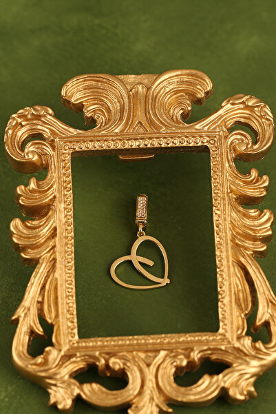 Çgk Çiğdem Gürel Kuyumculuk Kalp Altın Kolye Ucu