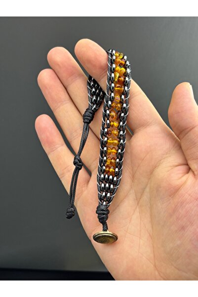 MİHMANDAR Drop Amber Bracelet