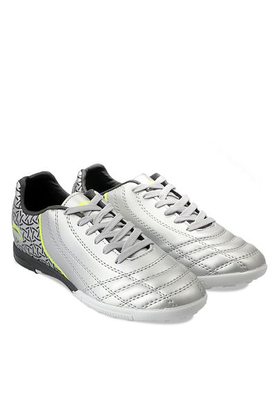 Slazenger Pantofi de fotbal Astroturf pentru băieți Hıno Hs, gri/negru