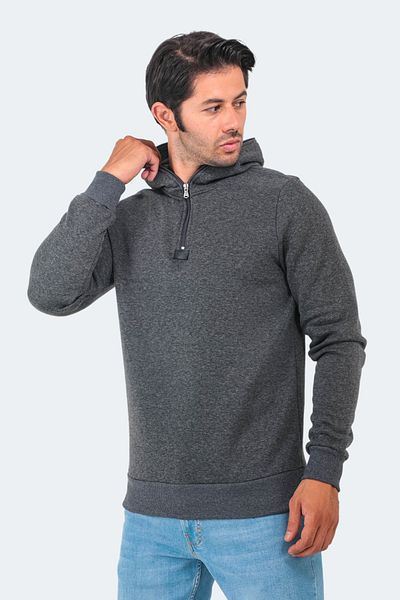 Slazenger Ανδρικό φούτερ Baha Anthracite