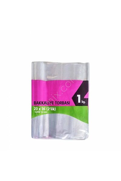 Arma Naksan Arma Şeffaf Bakkaliye Torbası (POŞETİ) 2'lik 23 X 36