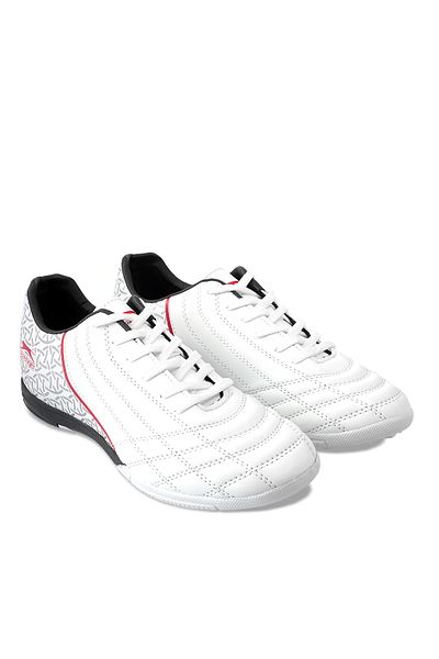 Slazenger Ανδρικά παπούτσια ποδοσφαίρου Hıno Hs Λευκό / Μαύρο