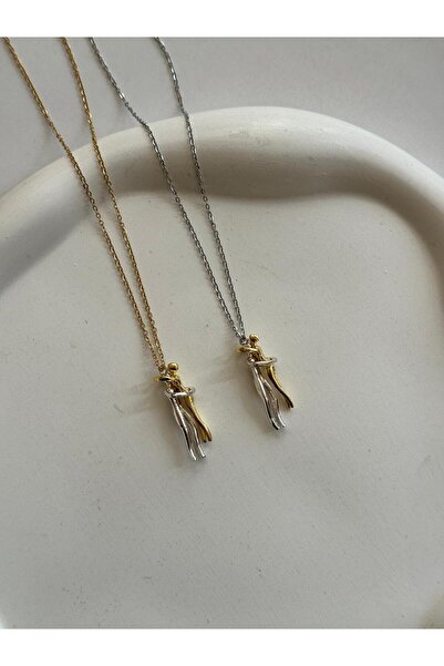 nergis collection SEVGİLİLER GÜNÜ ALİ VE NİNO AŞKIN SİMGESİ KOLYE GÜMÜŞ ZİNCİR