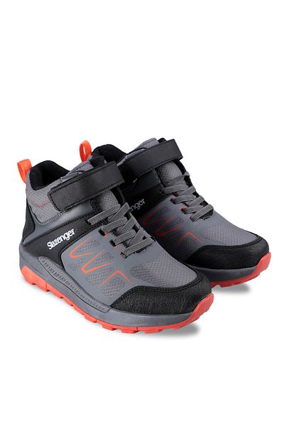 Slazenger Kenton I Unisex Παιδικές Μπότες Σκούρο Γκρι