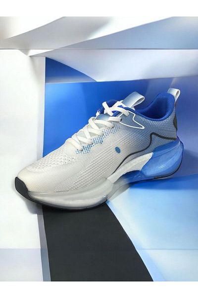 GAMELU Tricotaj pentru bărbați Memory Foam Talpă cu memorie Pantofi sport casual - Talpă din cauciuc transparent importat